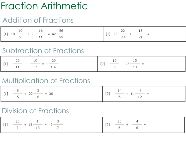 Mental math