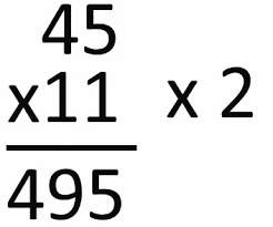 Mental multiplication with Abacus