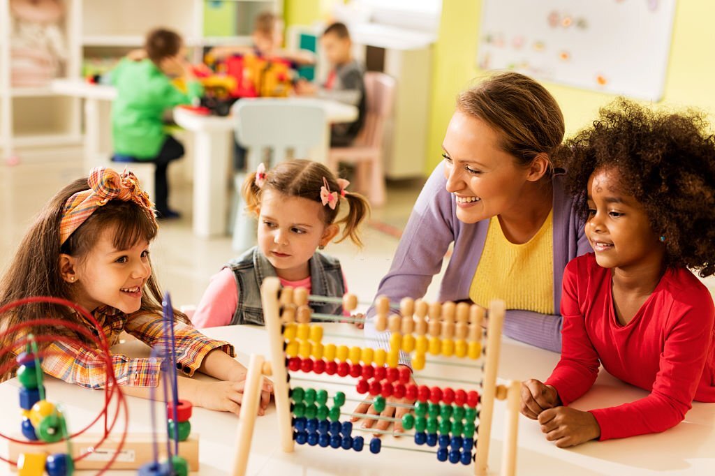 students from offline abacus classes